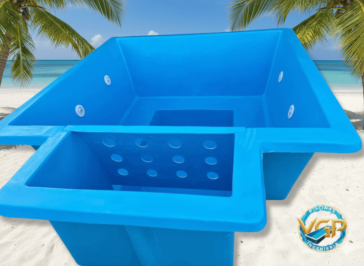 Jacuzzi de fibra de vidrio 2.2 mt Instala tú mismo - Imagen 4