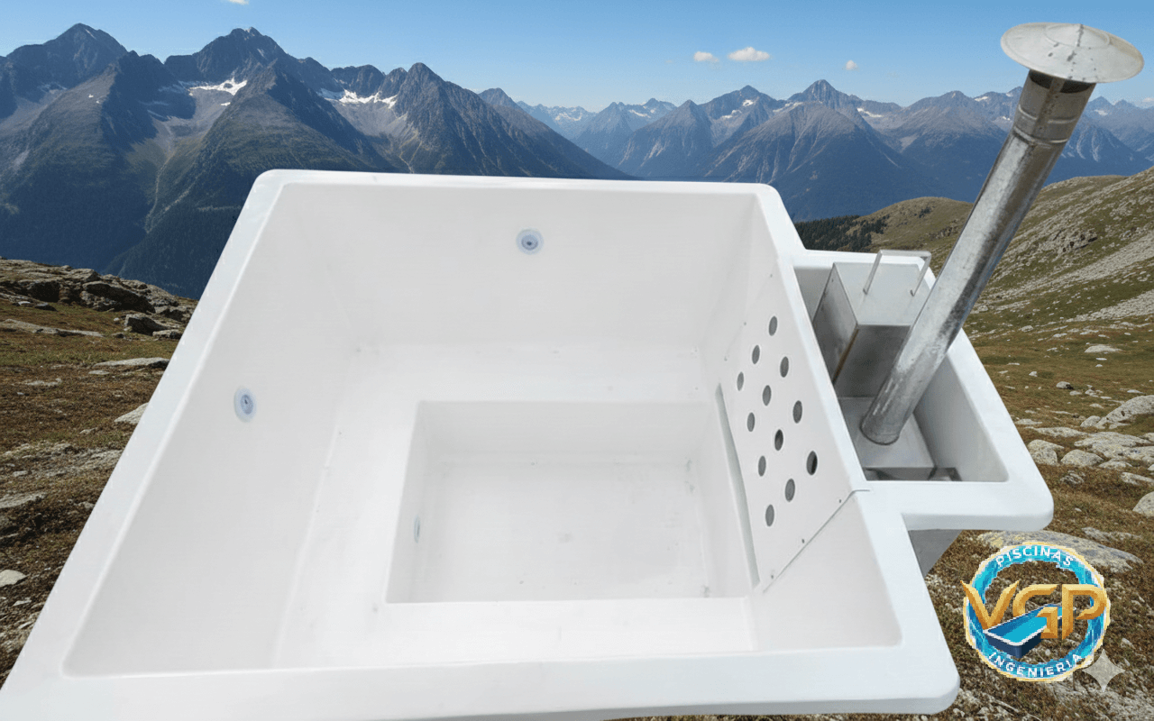 Jacuzzi de fibra de vidrio 2.2 mt Instala tú mismo - Imagen 2
