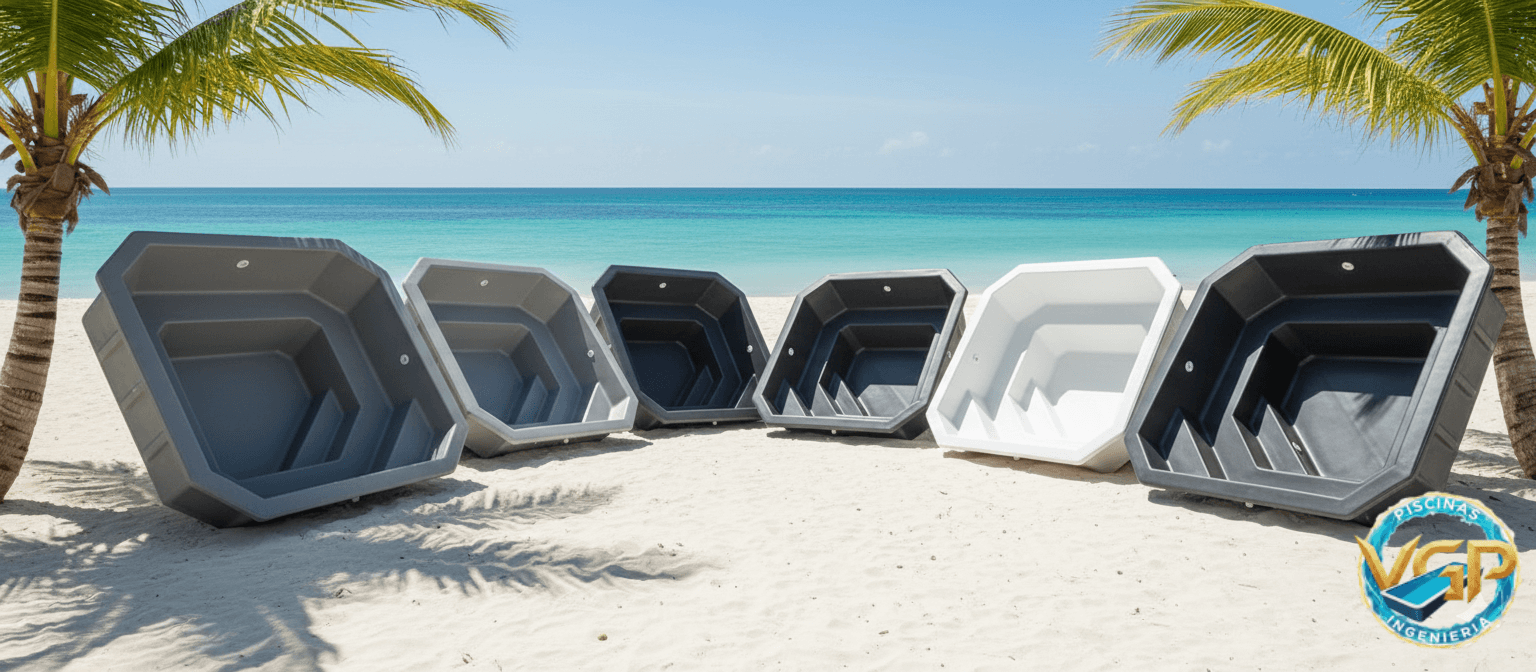 Jacuzzi de fibra de vidrio 3.10 mts Instala tú mismo. - Imagen 3