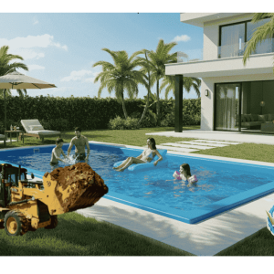 Solo Excavación para Piscina 7.15 mts.