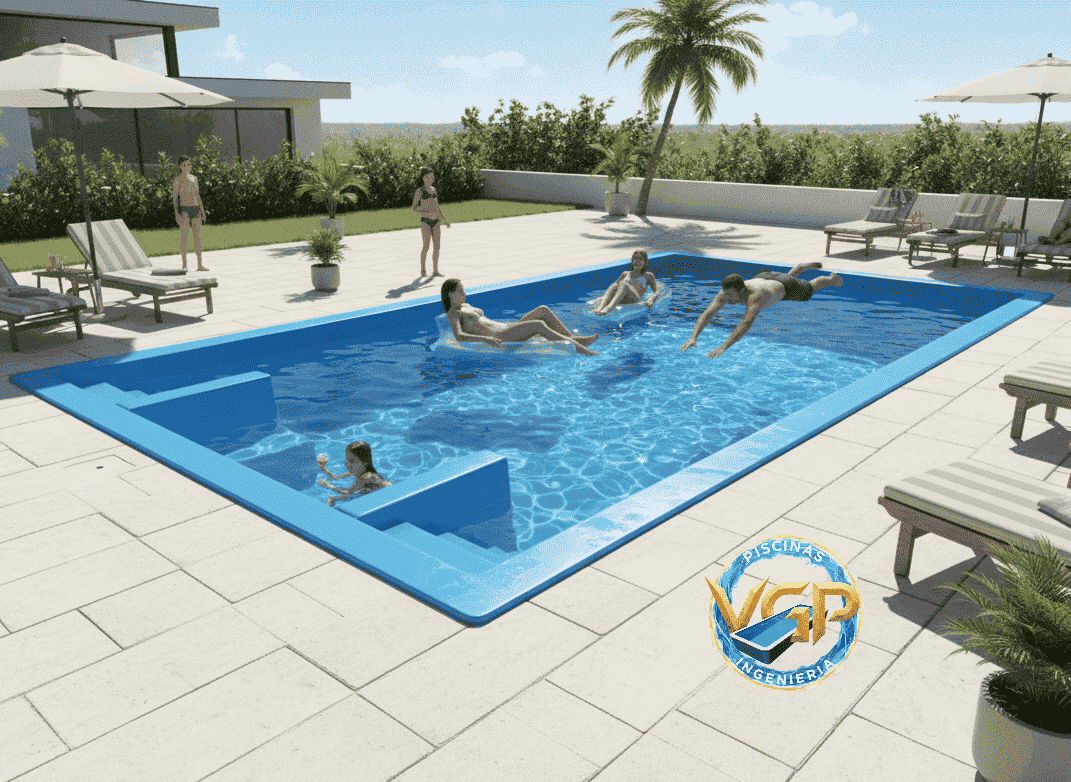 Piscina 7.5 mt Instala tú mismo